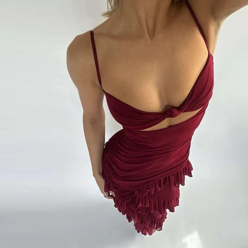 ✨ Sizzling Style: Sexy Cutout Maxi Dress with Side Slit ✨