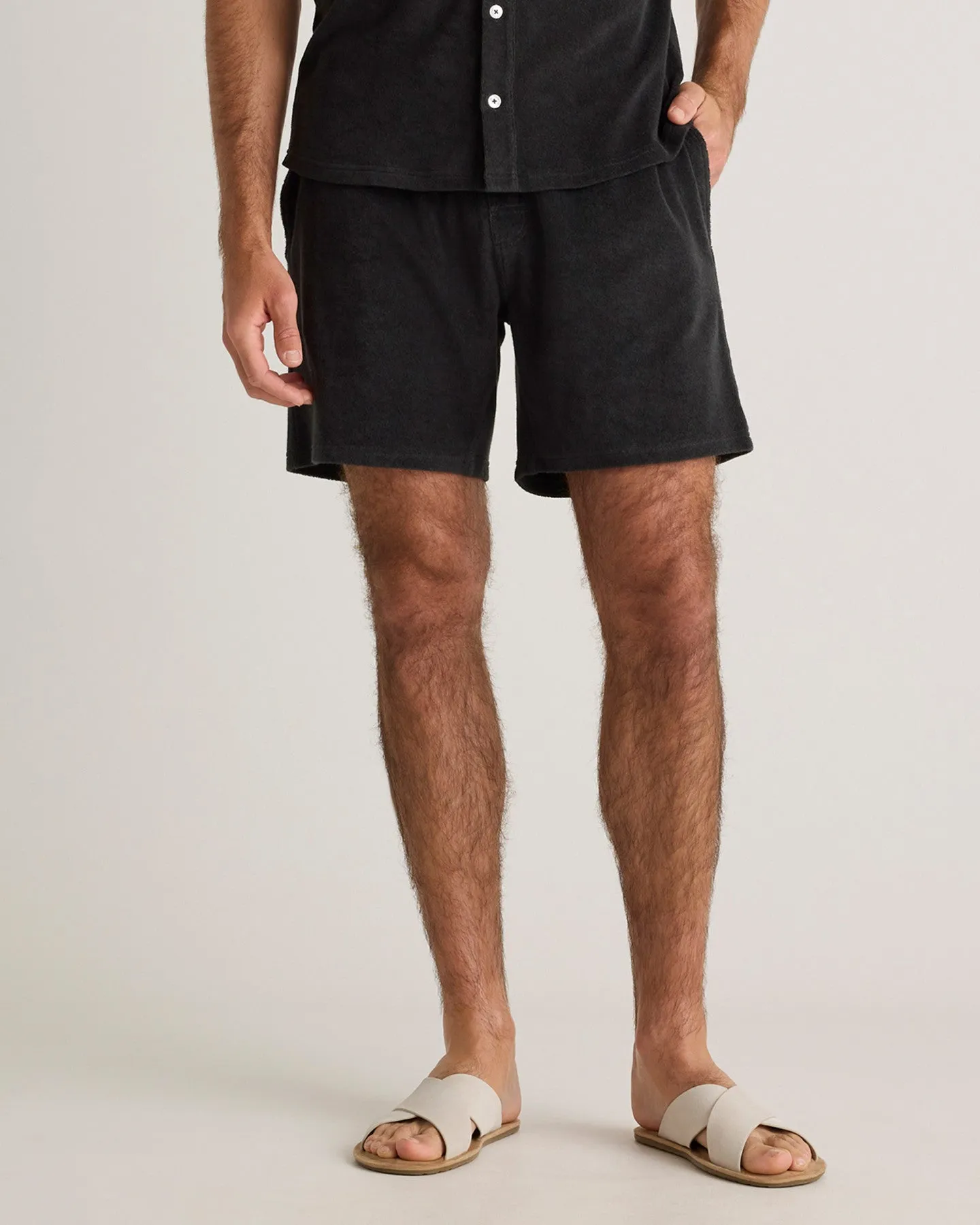 100% Organic Cotton Terry Towel Short
