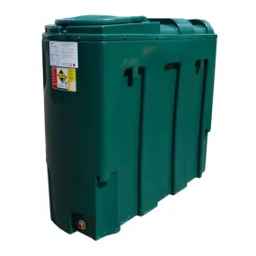 1000 Litres Bunded Oil Tank - Plastic Slimline