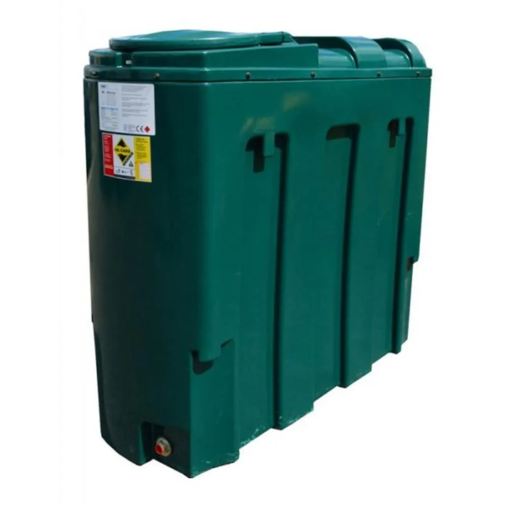 1000 Litres Bunded Oil Tank - Plastic Slimline