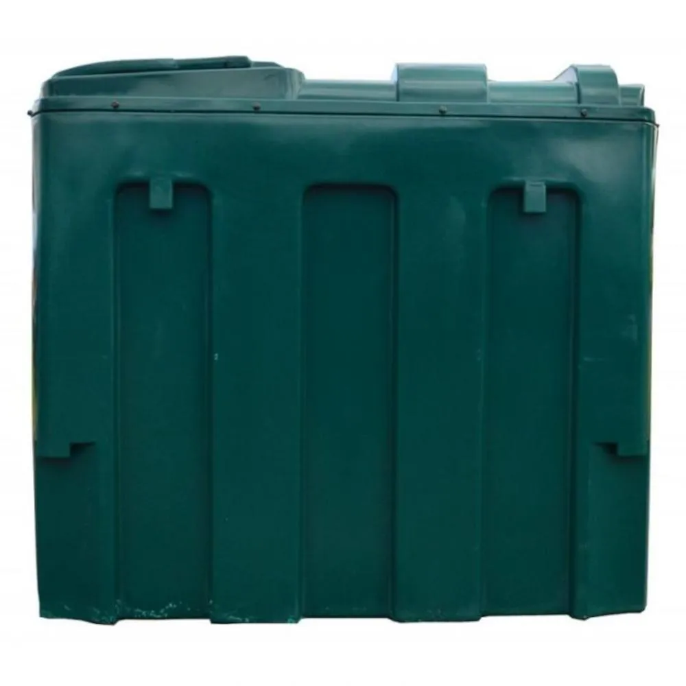 1000 Litres Bunded Oil Tank - Plastic Slimline