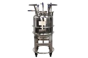 156lb ASME Non-Jacketed Solvent Tank | V1 | Assembled