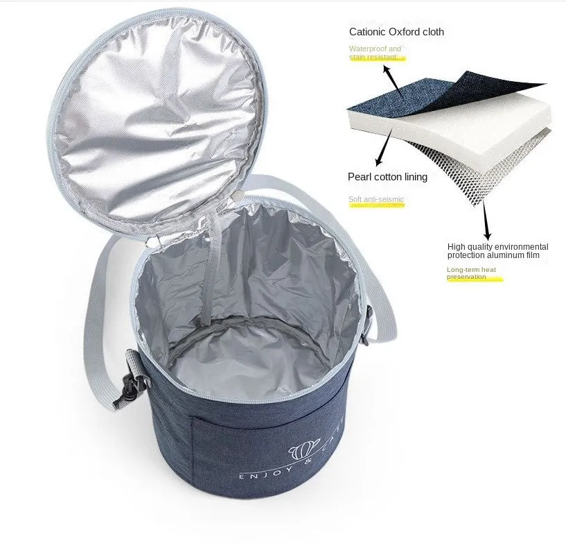 2/3 Layer Morandi Thermal Food Storage Lunch Box