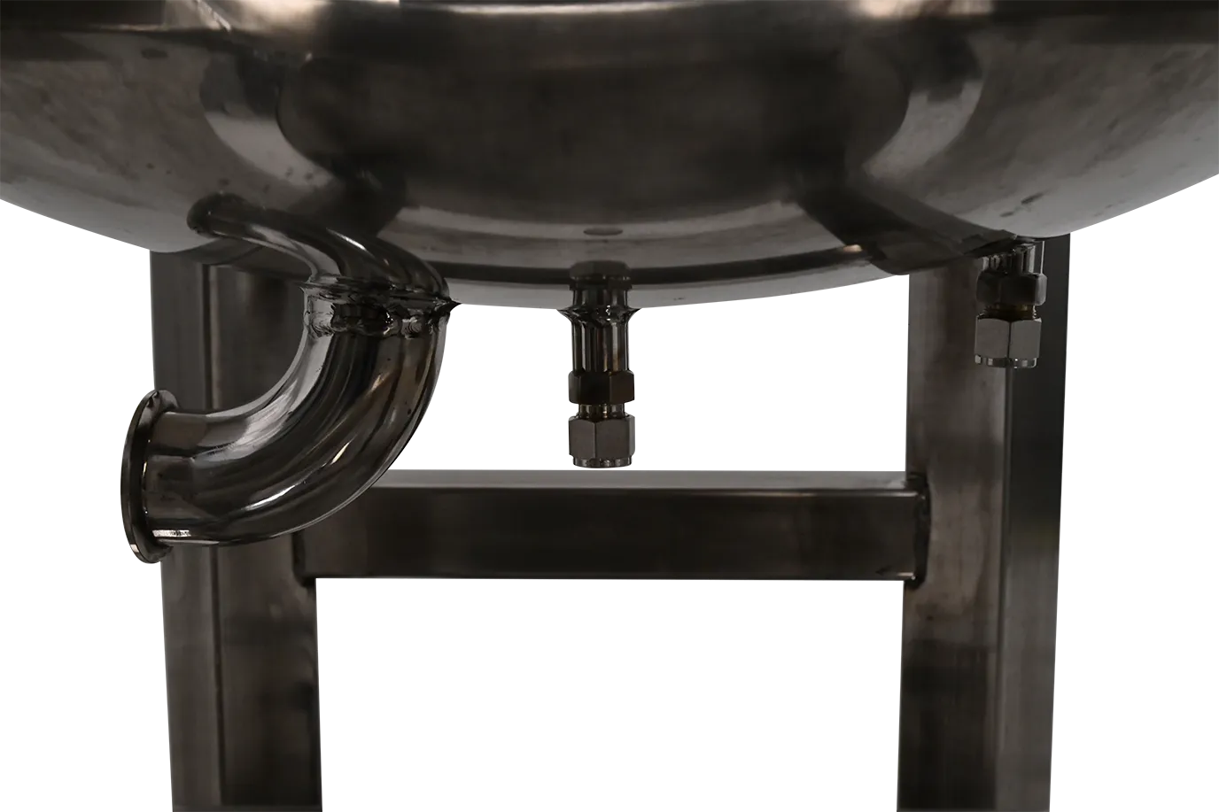 312lb ASME Double-Jacketed Solvent Tank or Collection Vessel | V1 | Unassembled