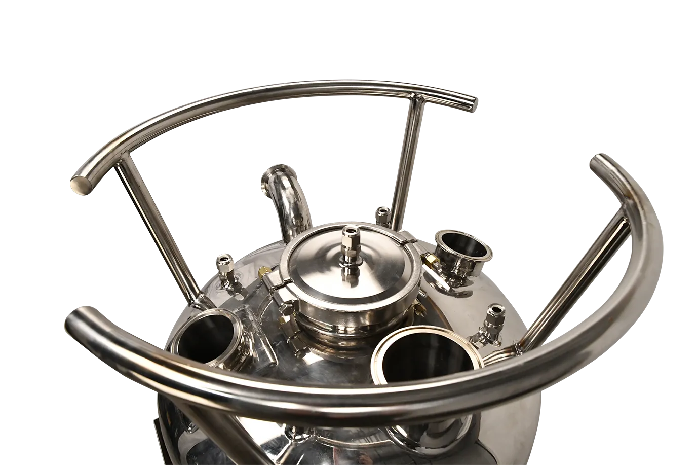 312lb ASME Double-Jacketed Solvent Tank or Collection Vessel | V1 | Unassembled