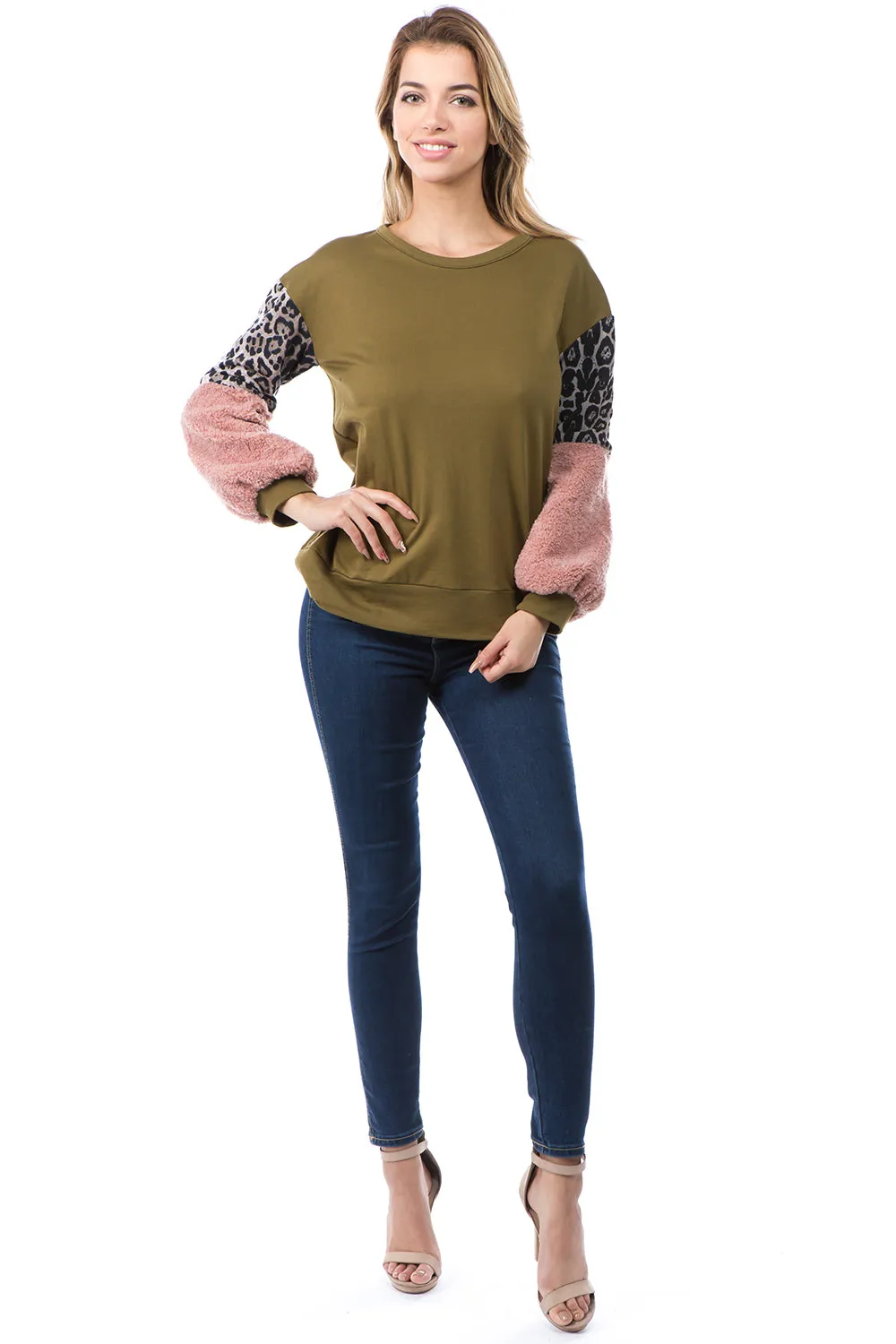 AMALIA TOP (OLIVE)-VT2644