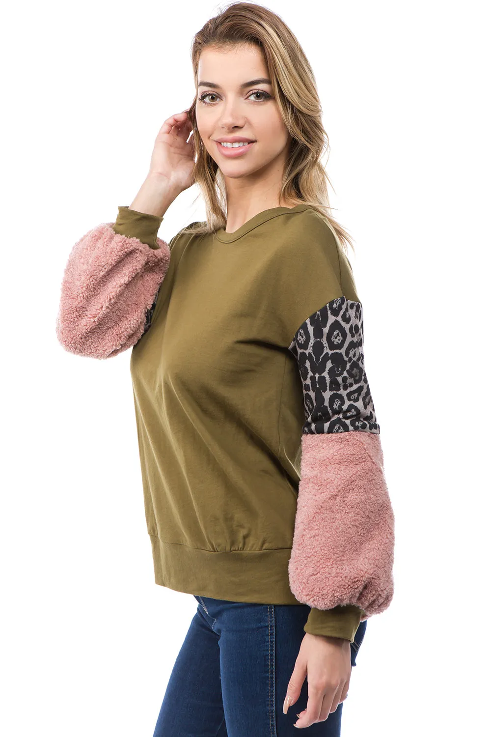 AMALIA TOP (OLIVE)-VT2644