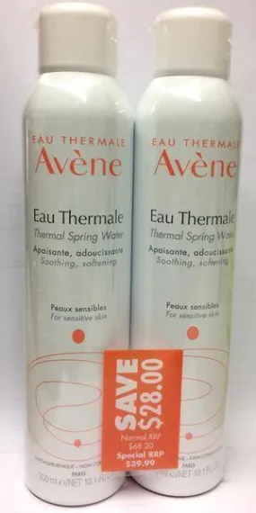 Avene Thermal Spring Water 300ml Twin Pack
