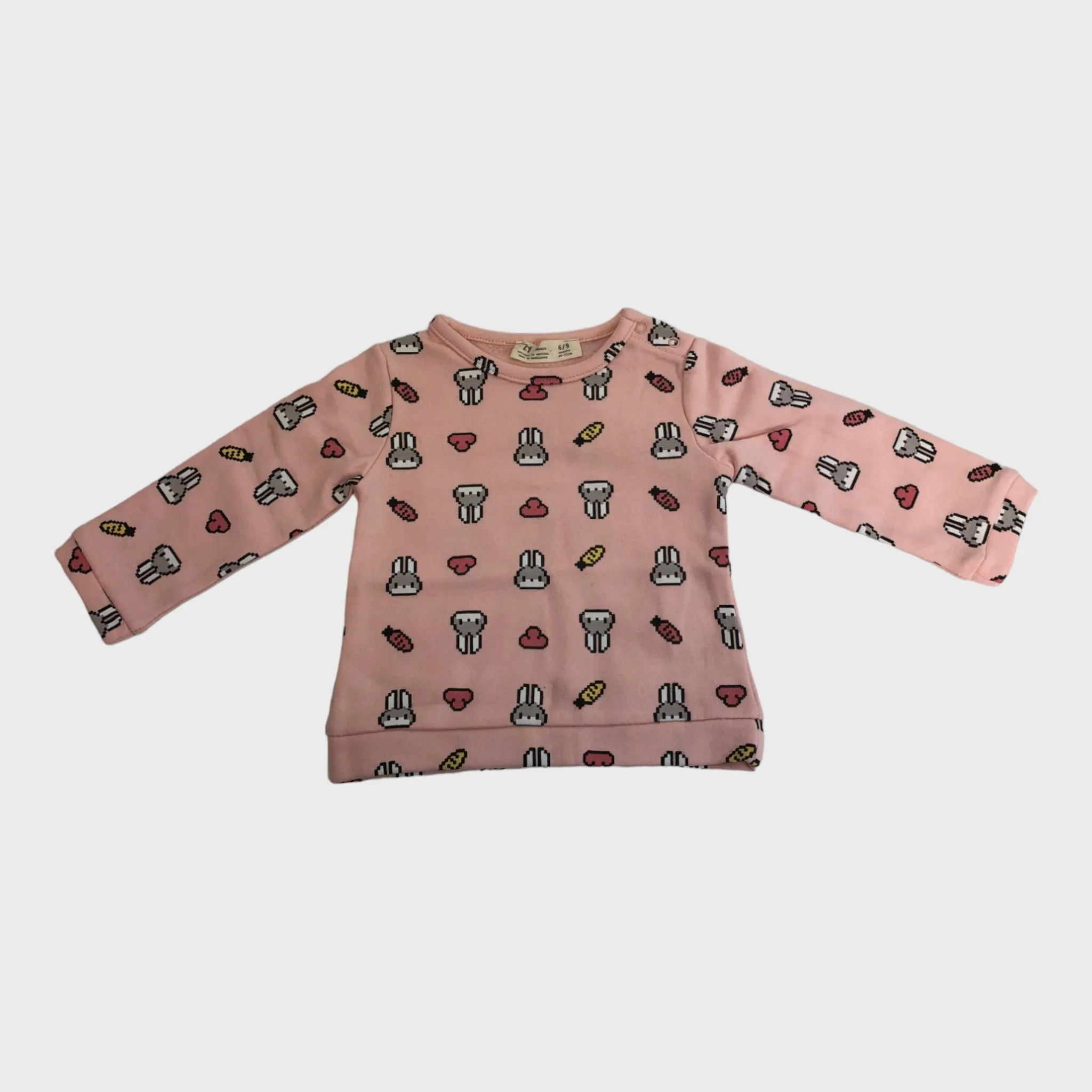 Baby 2-Piece Pixel Rabbit Tracksuit