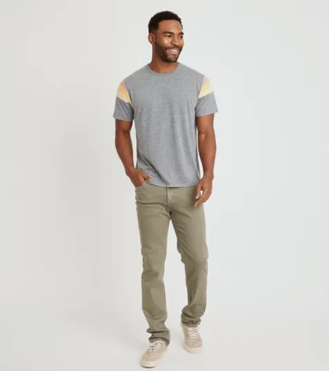 Banks Tee - Blue Heather