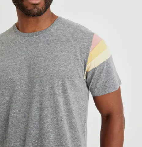Banks Tee - Blue Heather