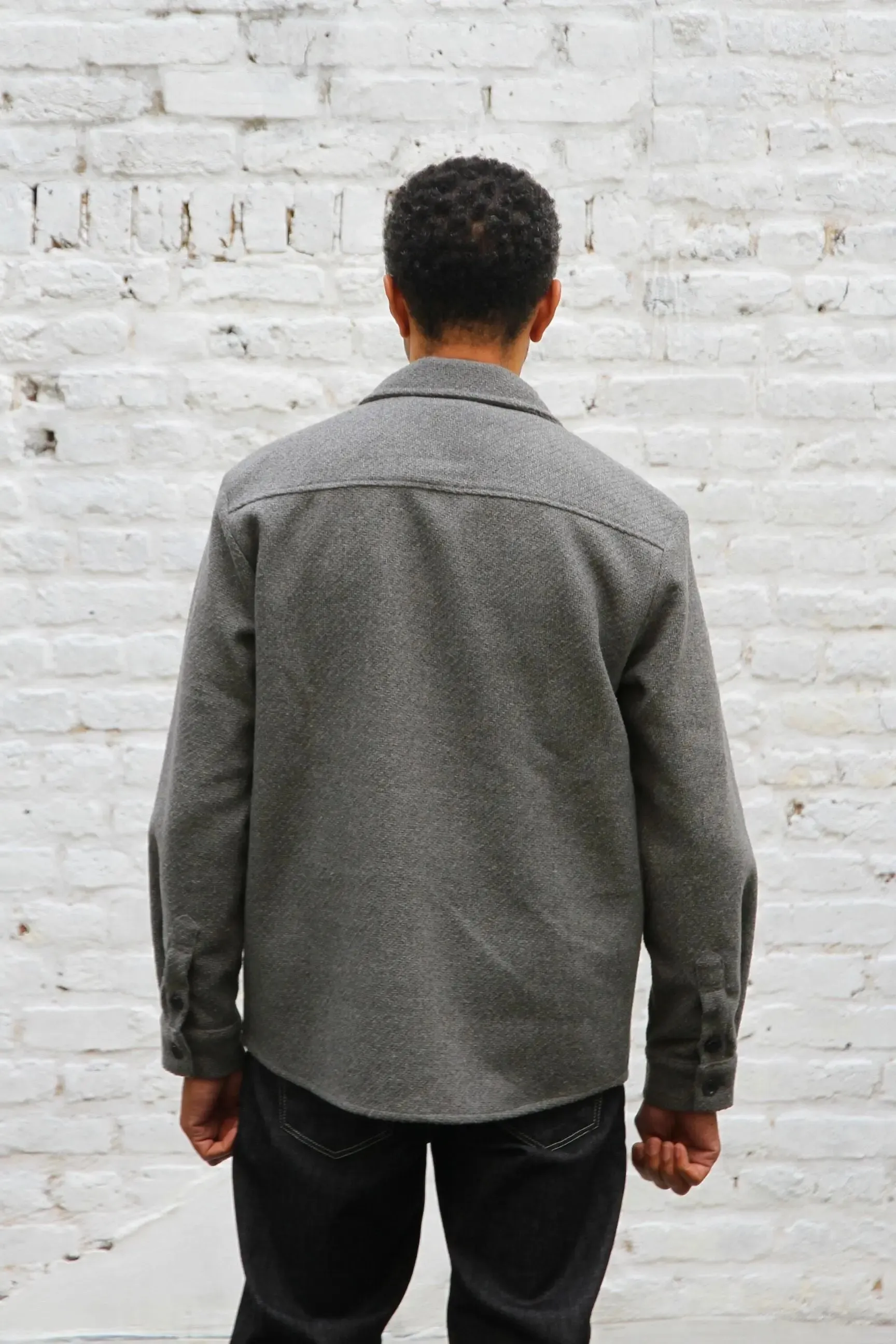 Bart Overshirt - Charcoal
