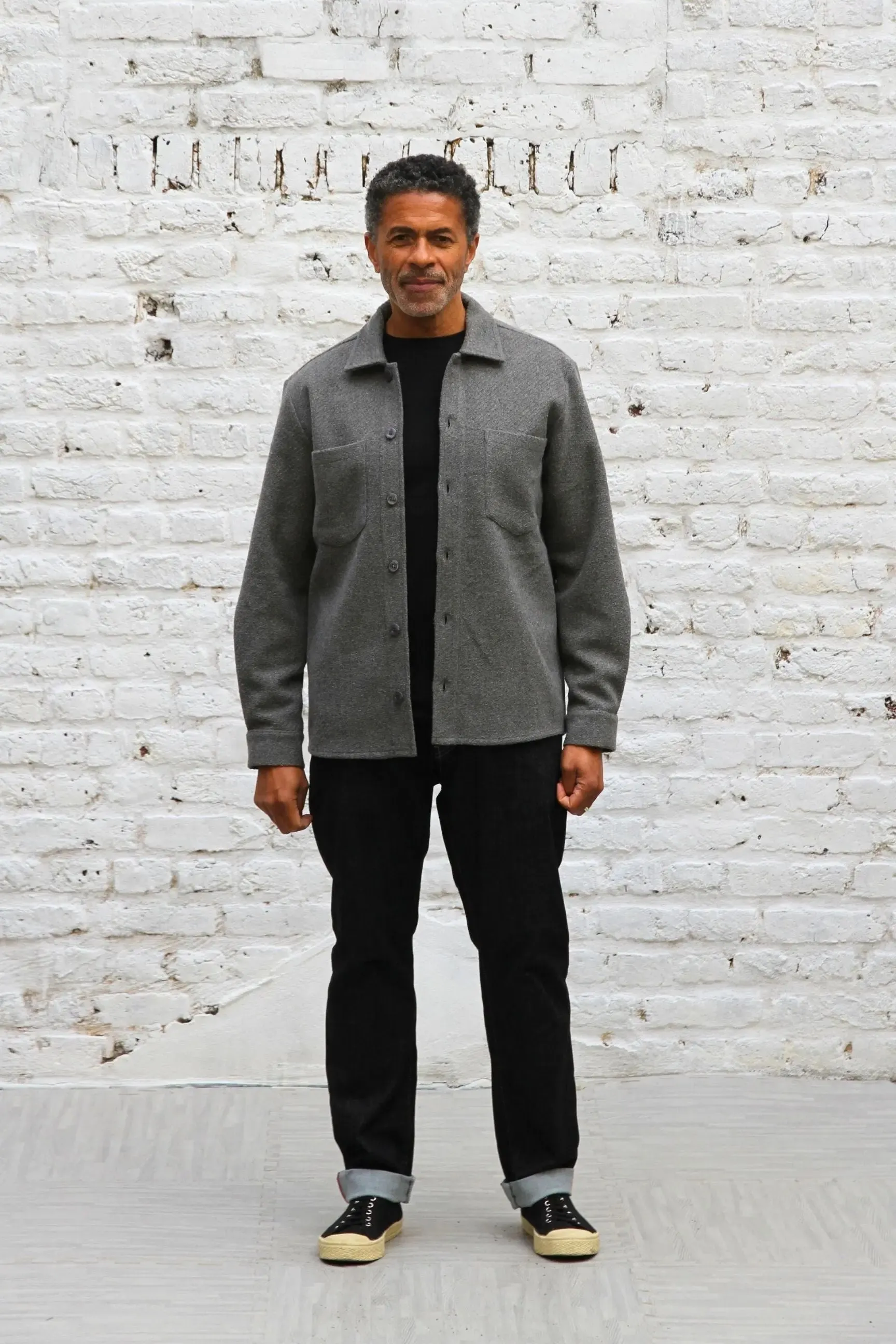 Bart Overshirt - Charcoal