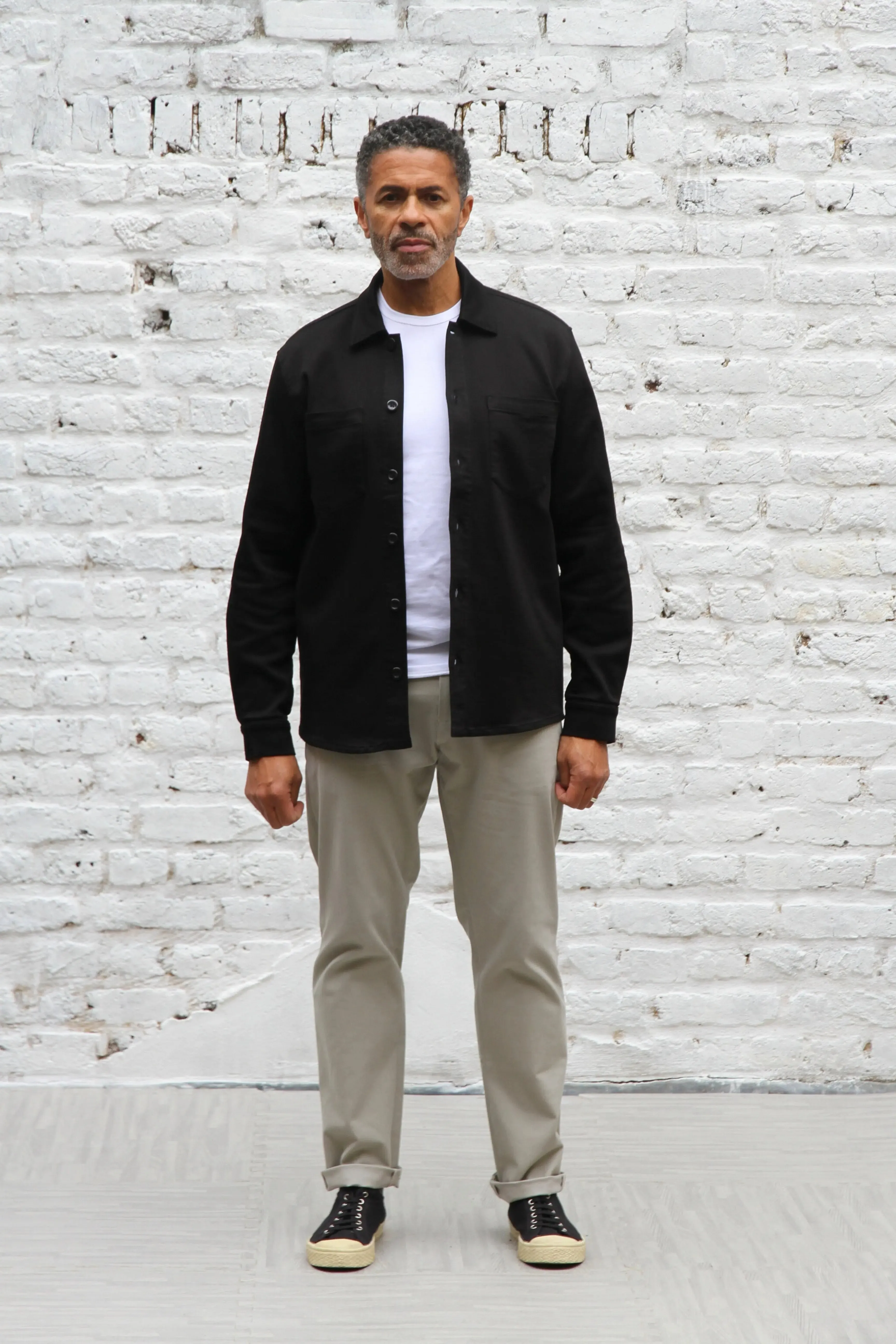 Bart Superflex Overshirt - Black