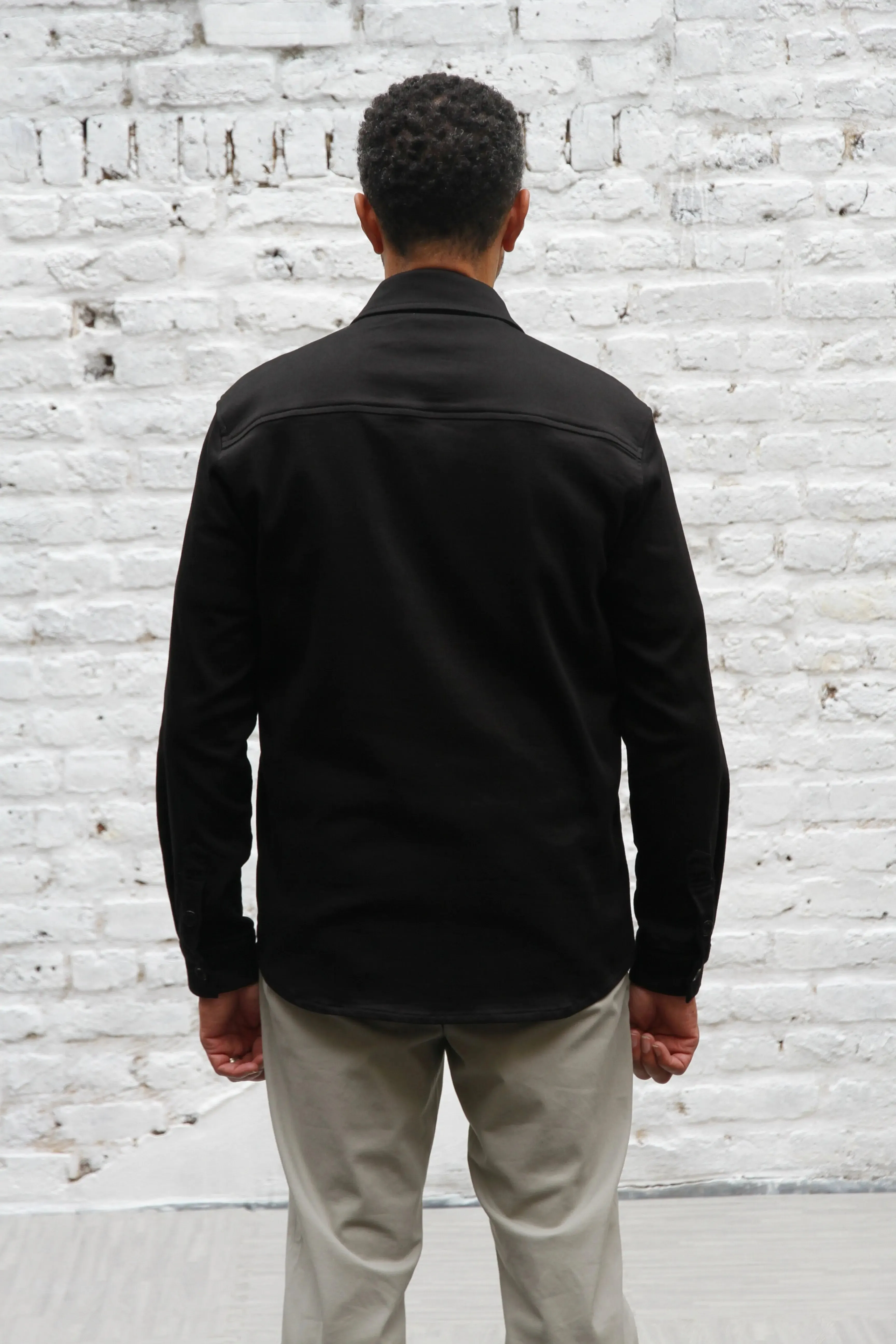 Bart Superflex Overshirt - Black