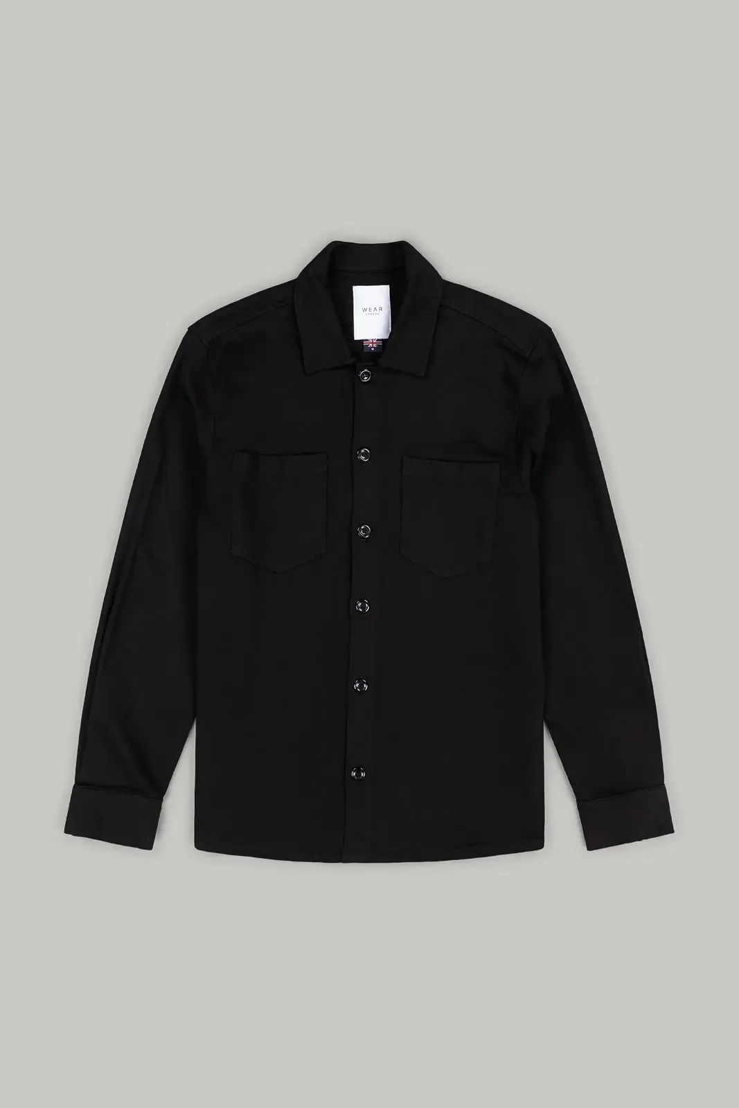 Bart Superflex Overshirt - Black