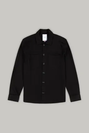 Bart Superflex Overshirt - Black