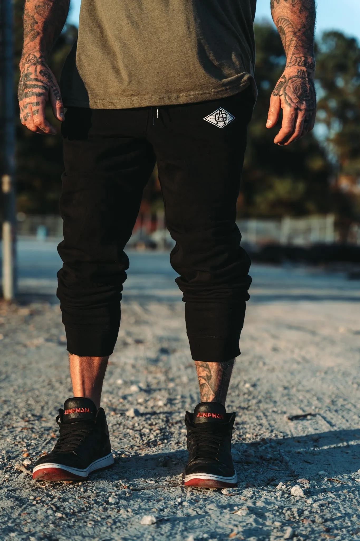 Black Fleece Joggers