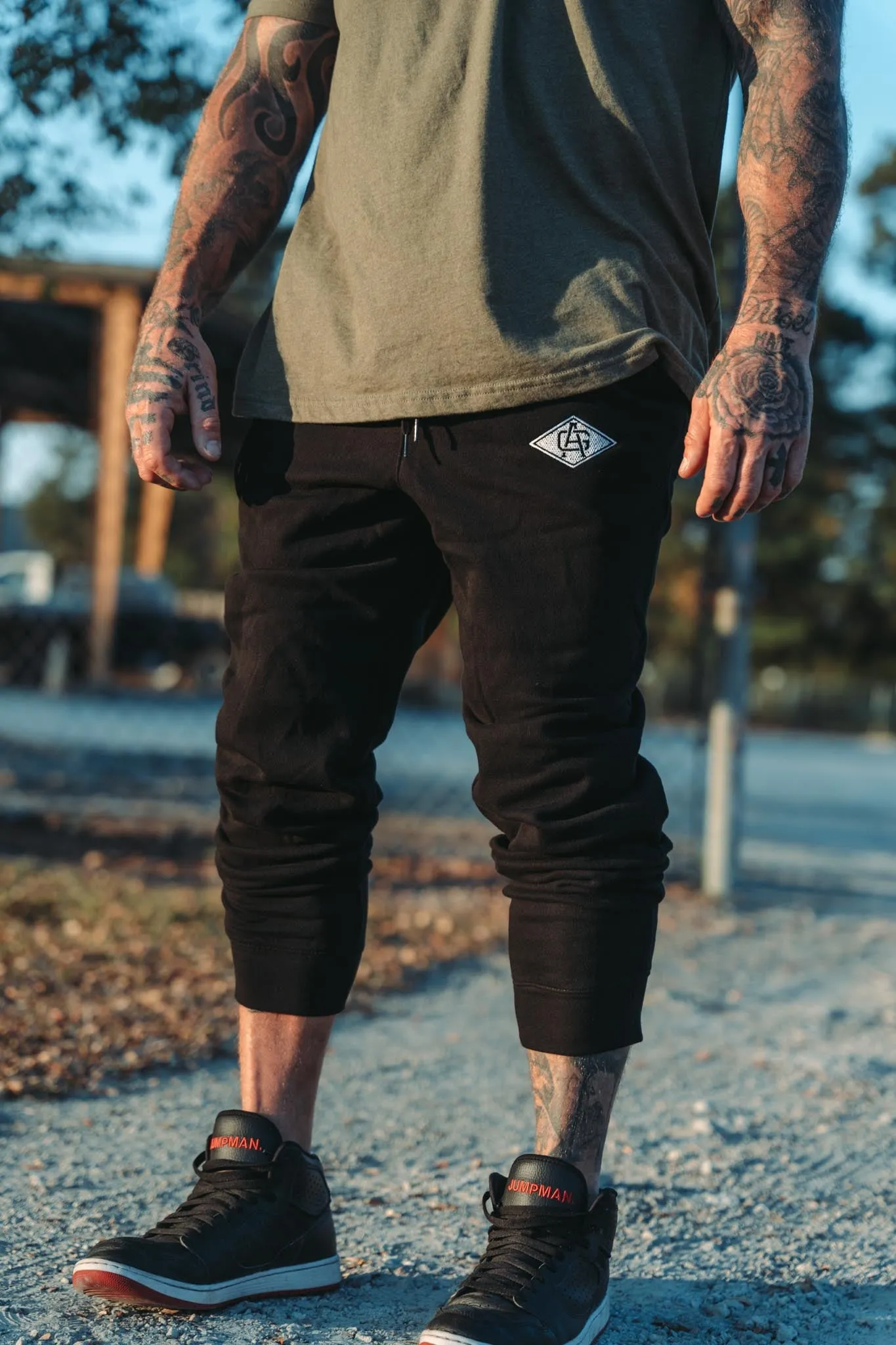 Black Fleece Joggers