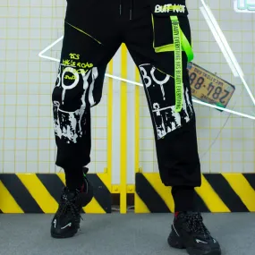 black joggers for men - Kuroi joggers japanese black joggers