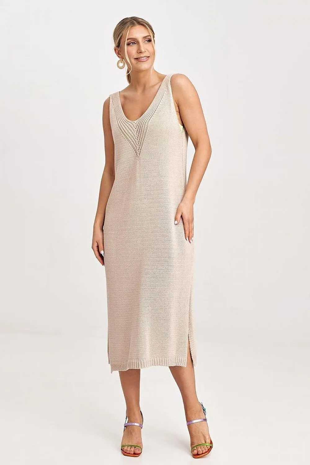 Bolero with long sleeves two-piece set