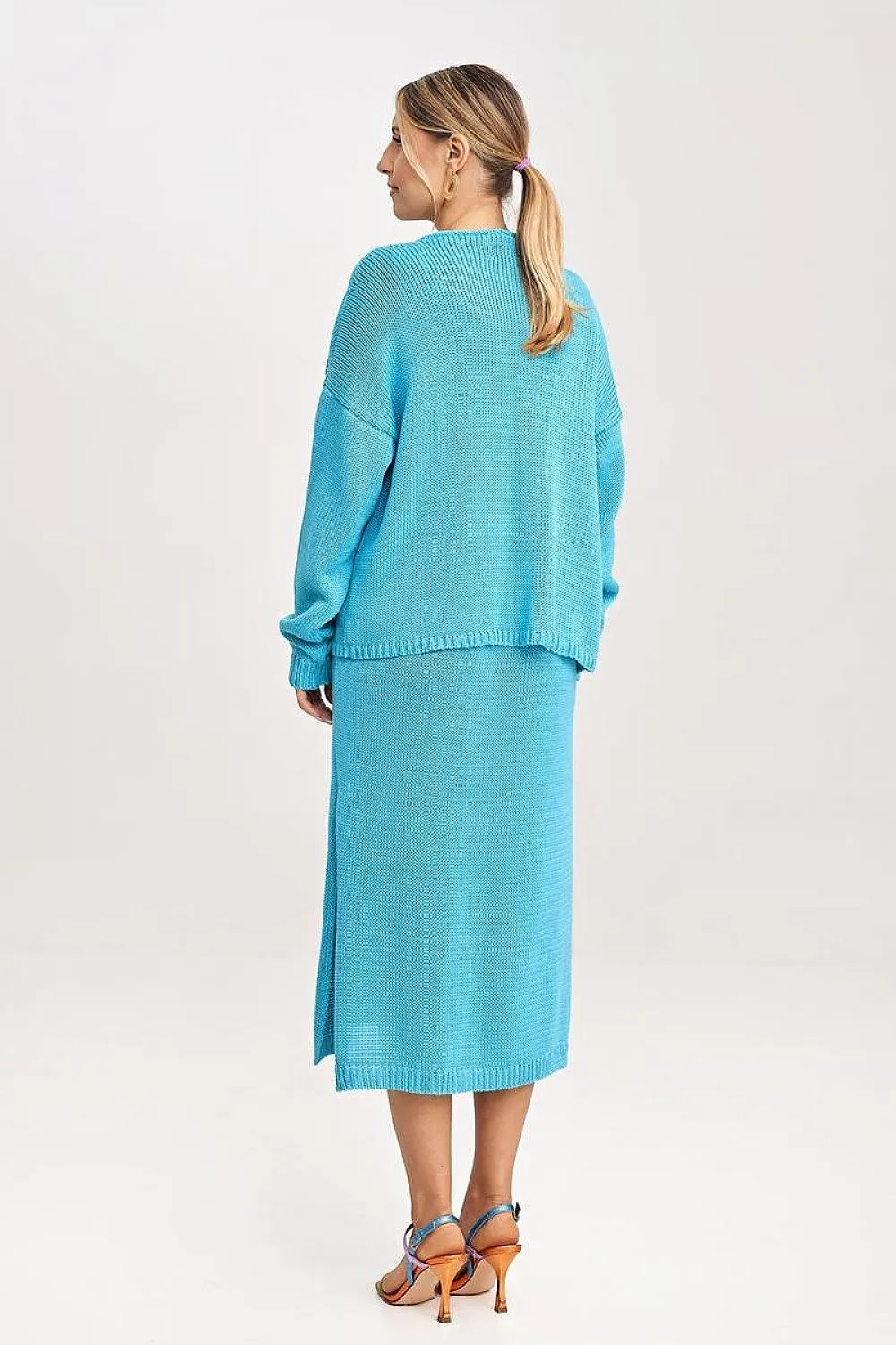 Bolero with long sleeves two-piece set