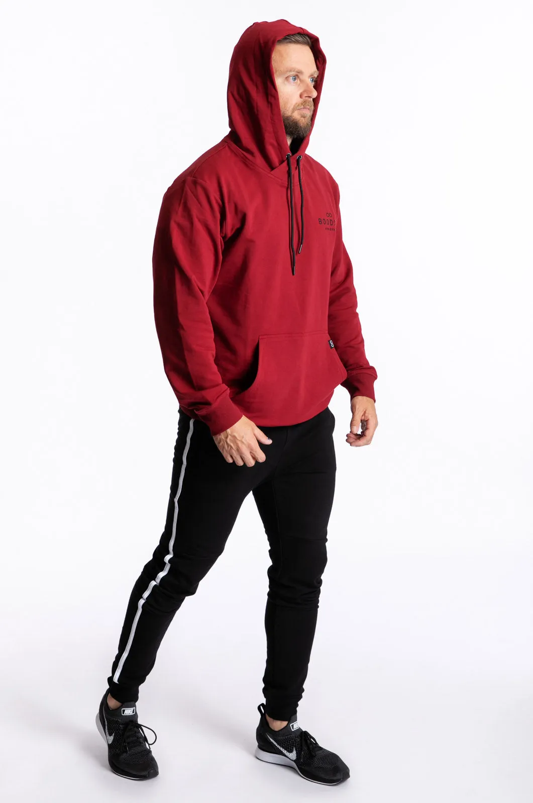 Boodsie Infinity Hoodie- Maroon