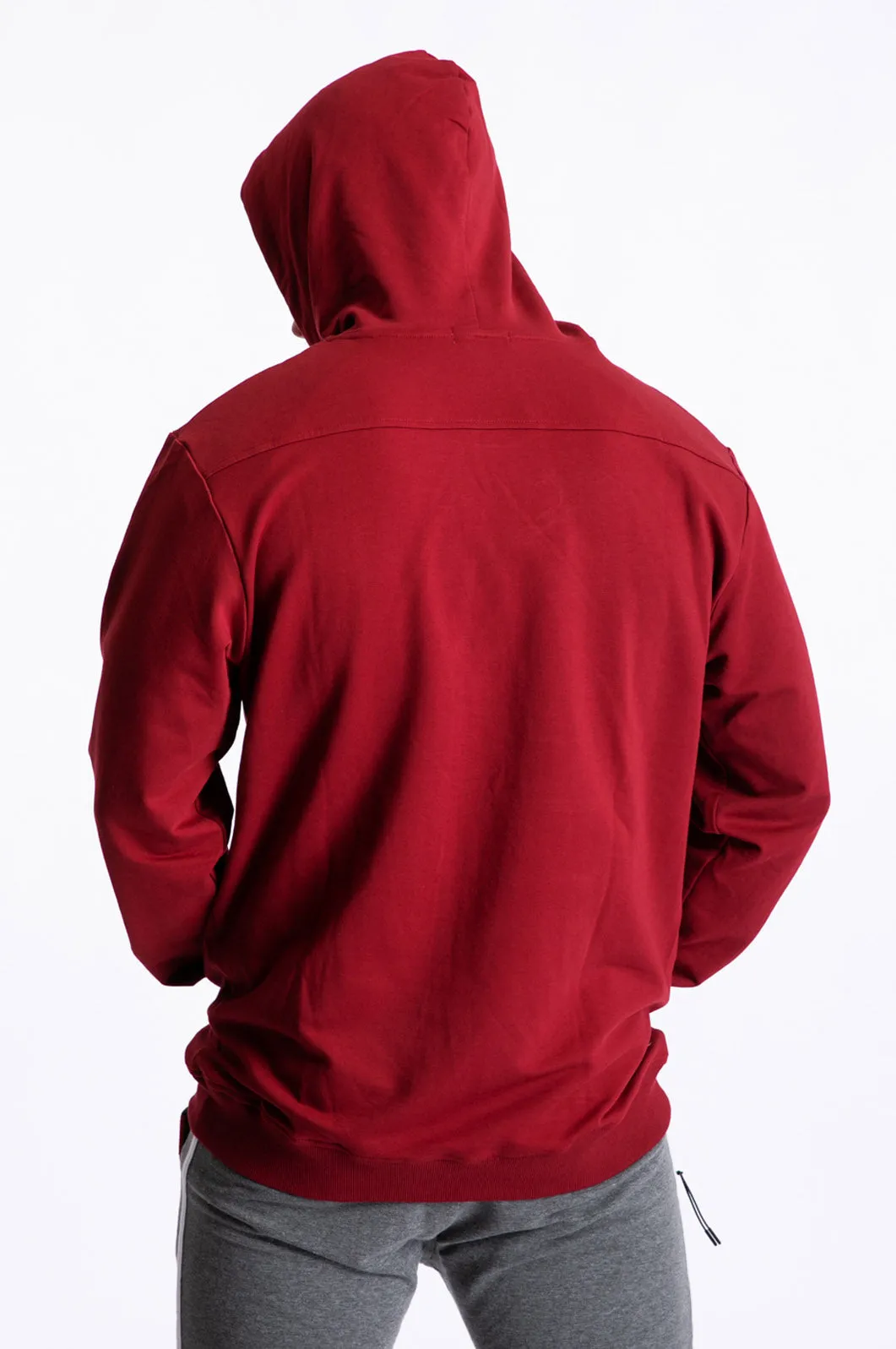 Boodsie Infinity Hoodie- Maroon