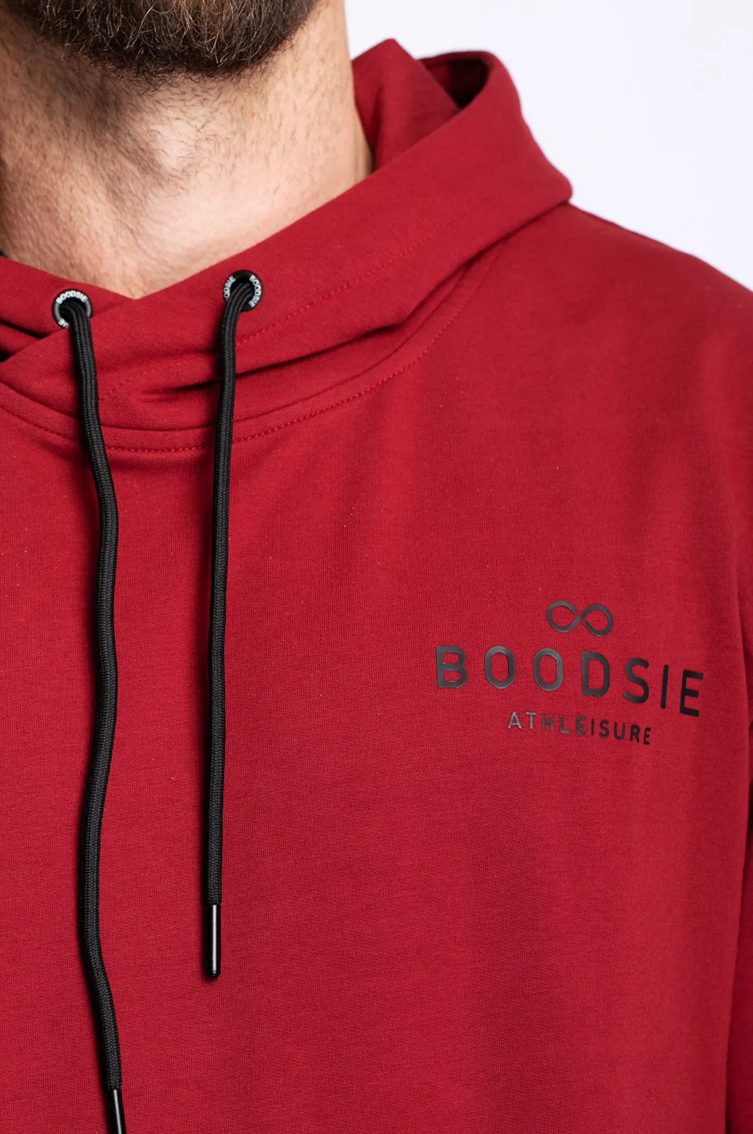 Boodsie Infinity Hoodie- Maroon