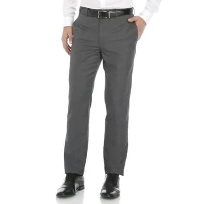 Calvin Klein Mens Slim fit Dress Pants Pants 34 / 32 Grey Stretch
