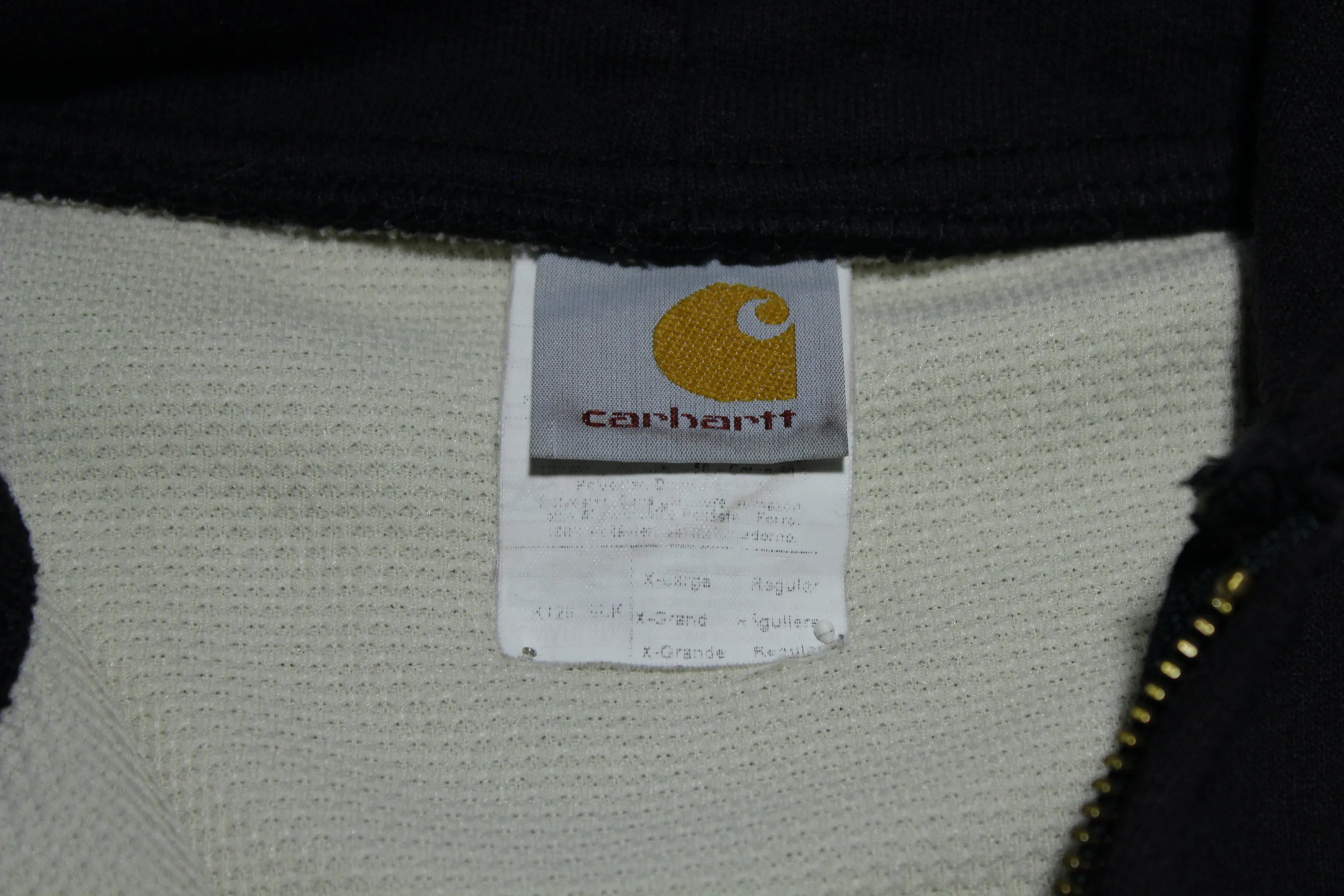 Carhartt K129 - Heavyweight Thermal Lined Fleece Zip-Front Hooded Sweatshirt