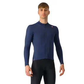 Castelli | Espresso Thermal Jersey | Heren | Belgian Blue