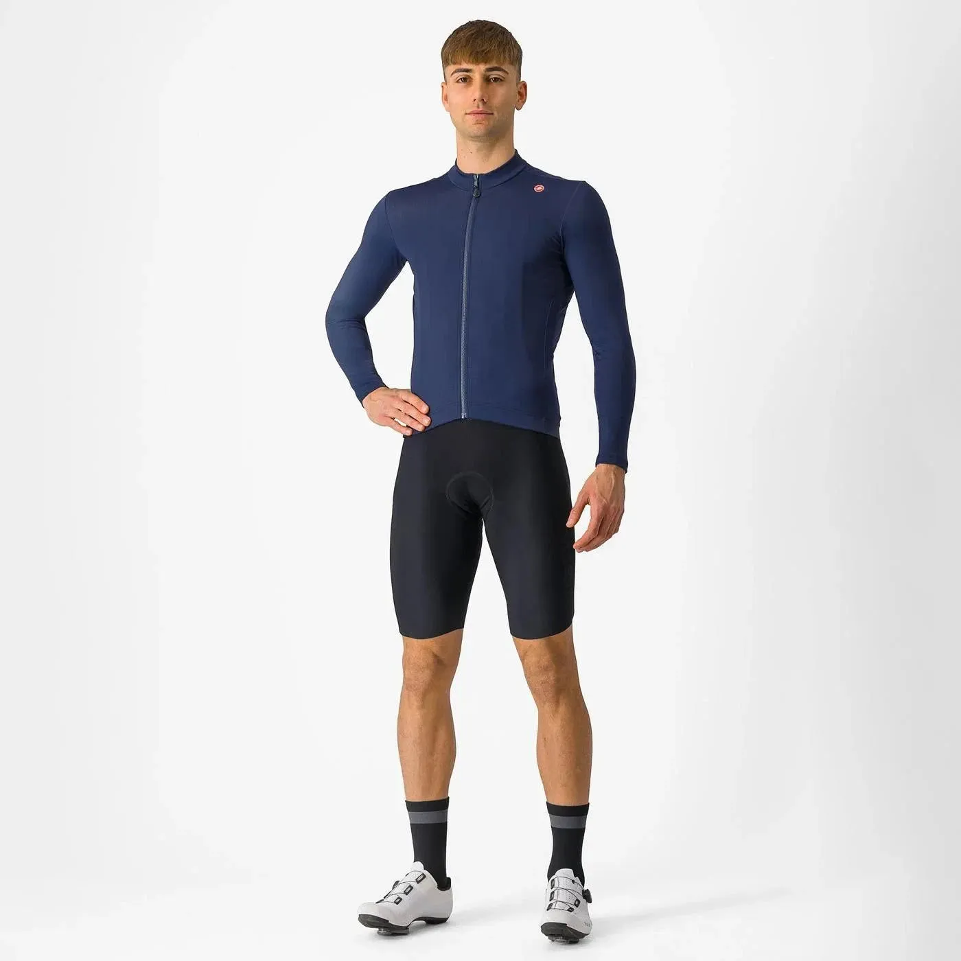 Castelli | Espresso Thermal Jersey | Heren | Belgian Blue