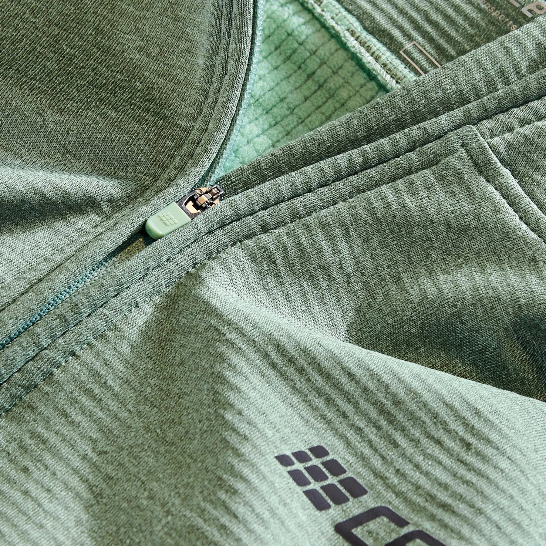 CEP | Cold Weather Quarter Zip Pullover | Men's | Green