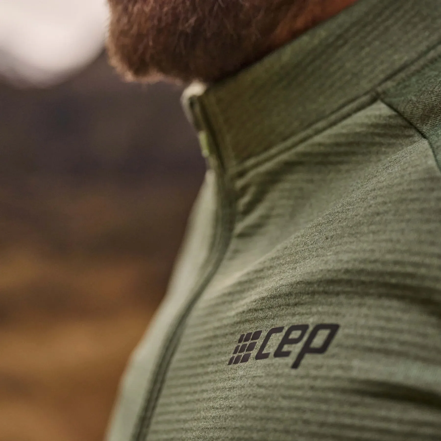 CEP | Cold Weather Quarter Zip Pullover | Men's | Green