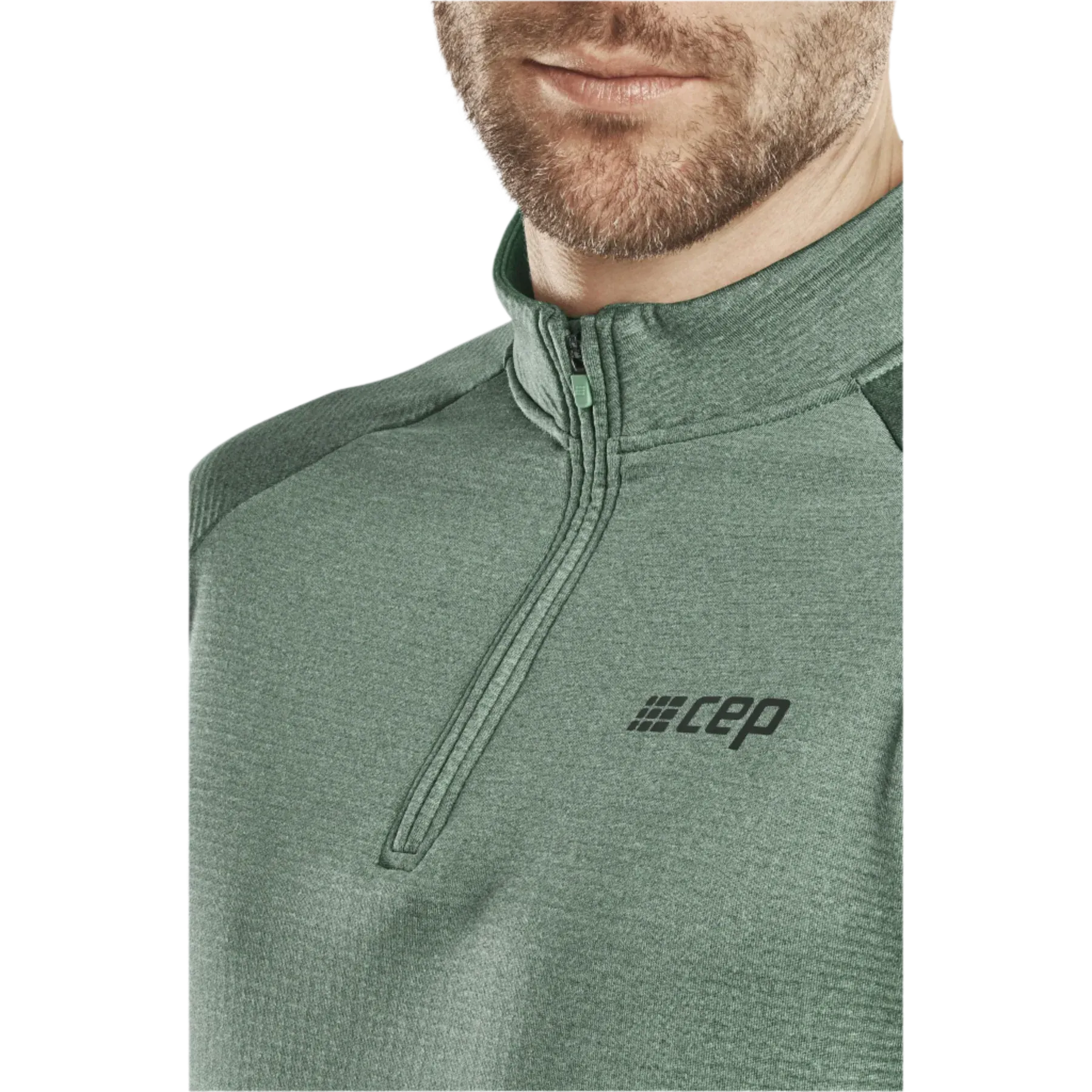 CEP | Cold Weather Quarter Zip Pullover | Men's | Green