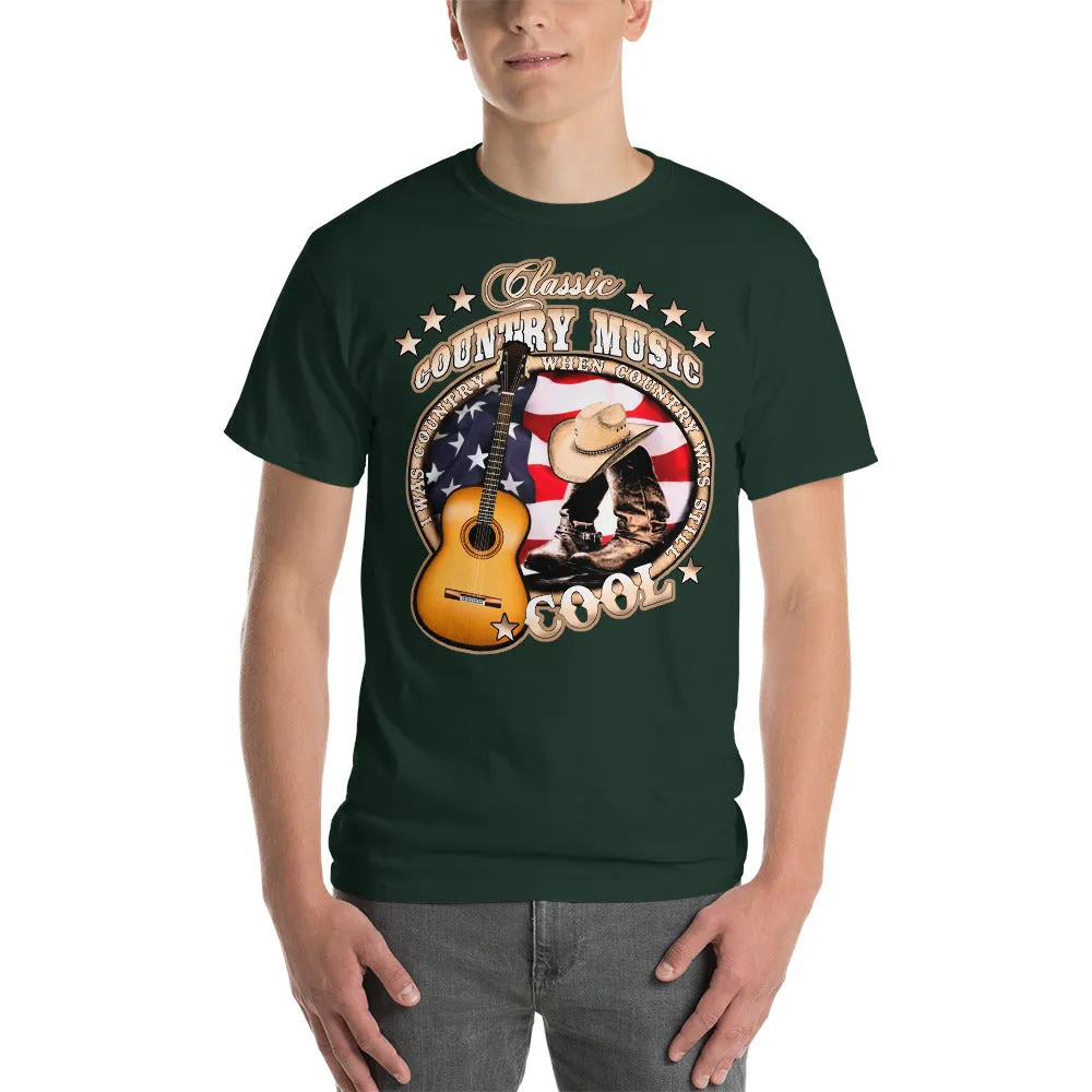 Classic Country Music Short Sleeve T-Shirt