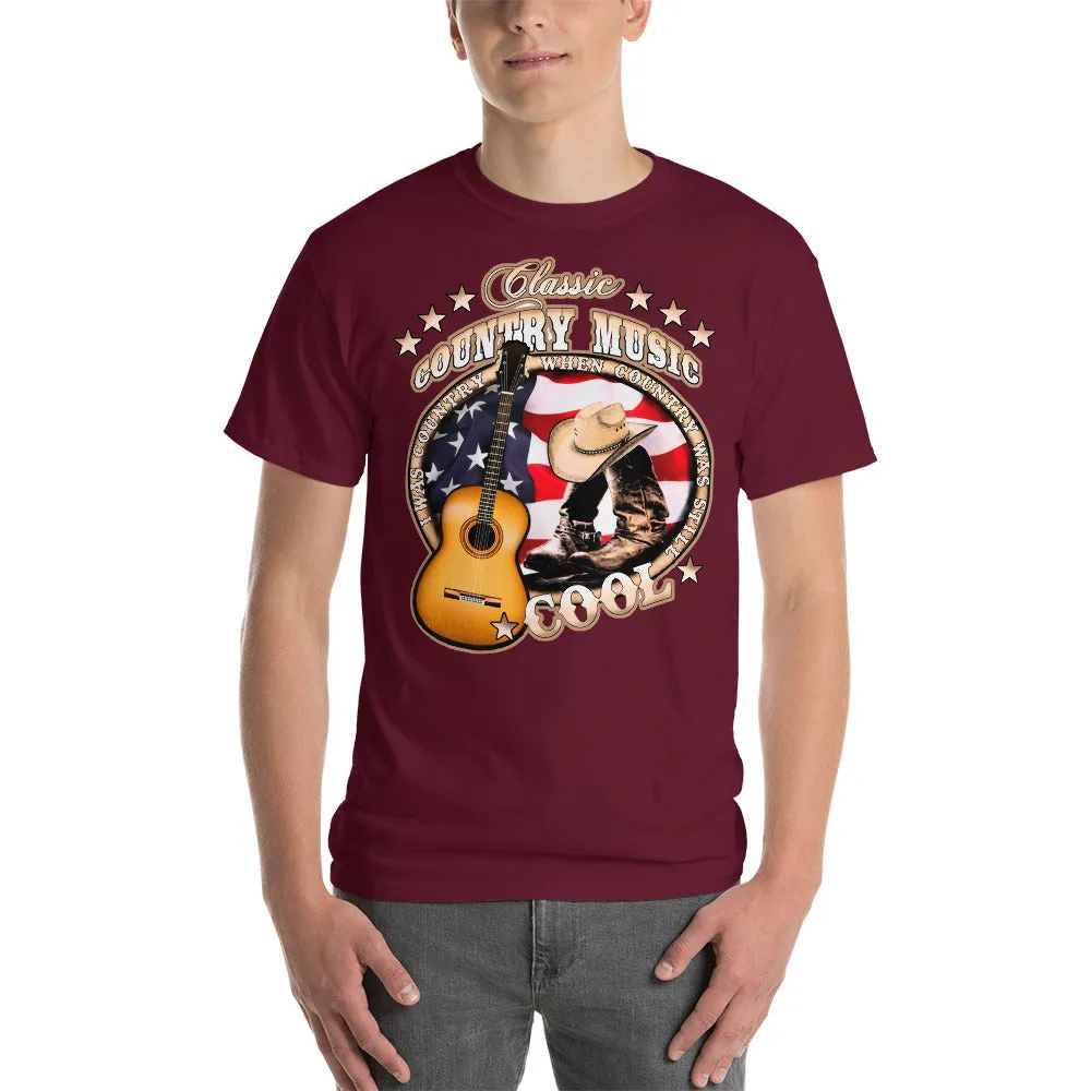Classic Country Music Short Sleeve T-Shirt