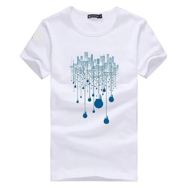 Comfortable Summer Printed Shirt #bulbs