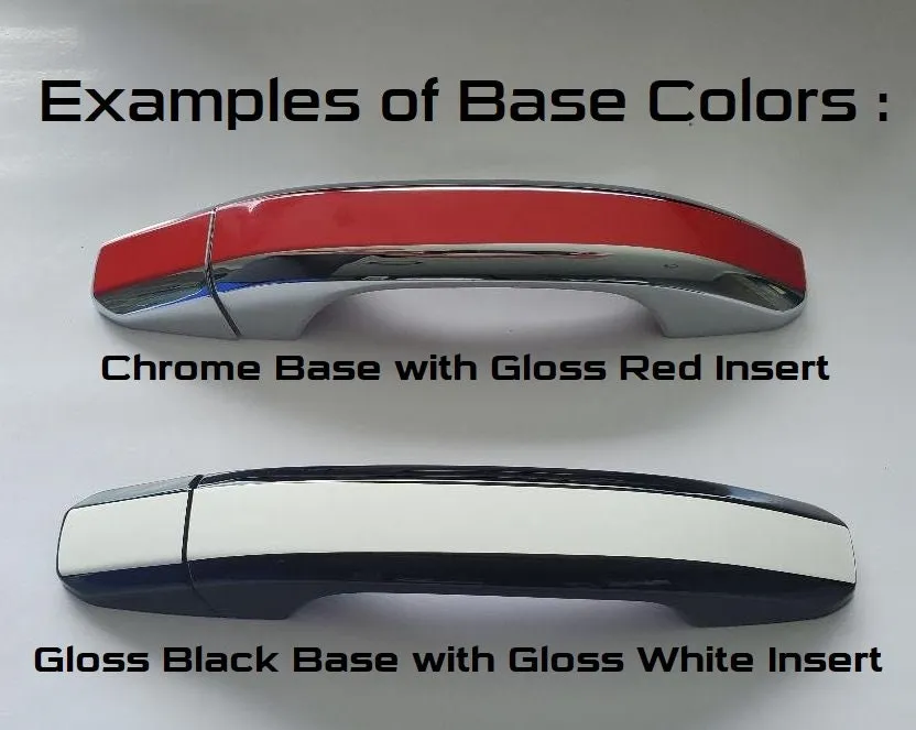 Custom Car Door Handle Overlays Covers For  2019 - 2022 Chevy Blazer