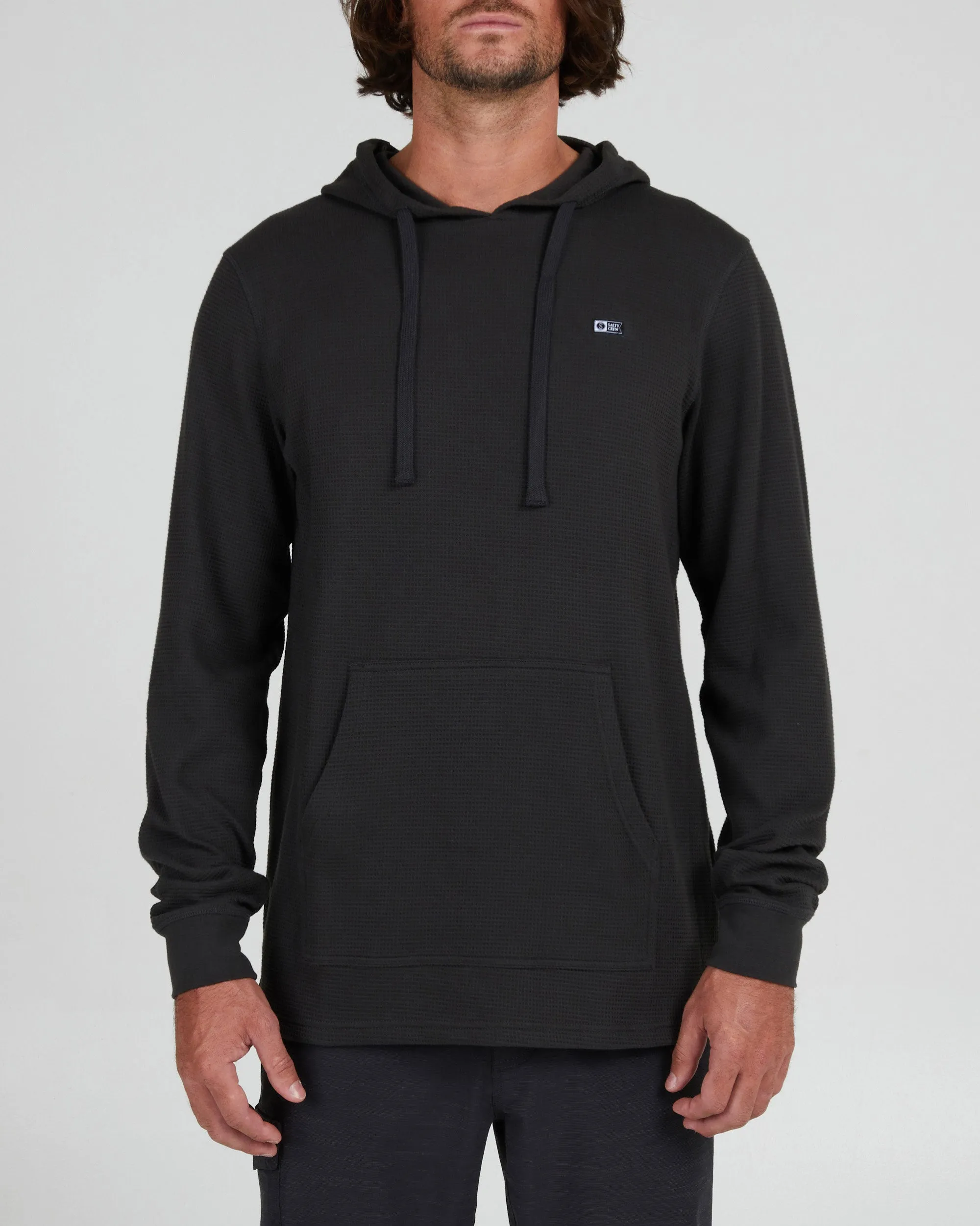 DAYBREAK 2 HOODED THERMAL - Faded Black