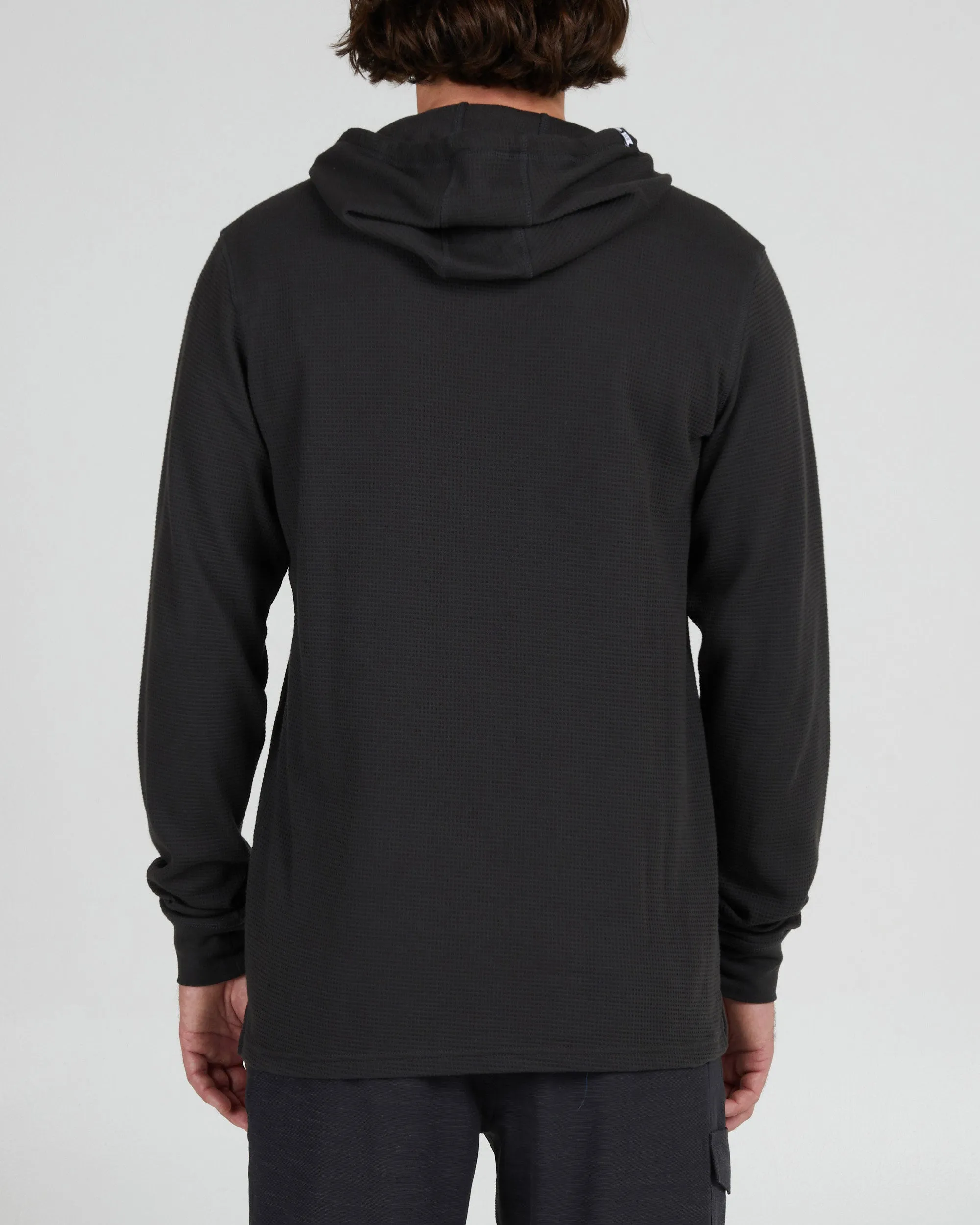 DAYBREAK 2 HOODED THERMAL - Faded Black