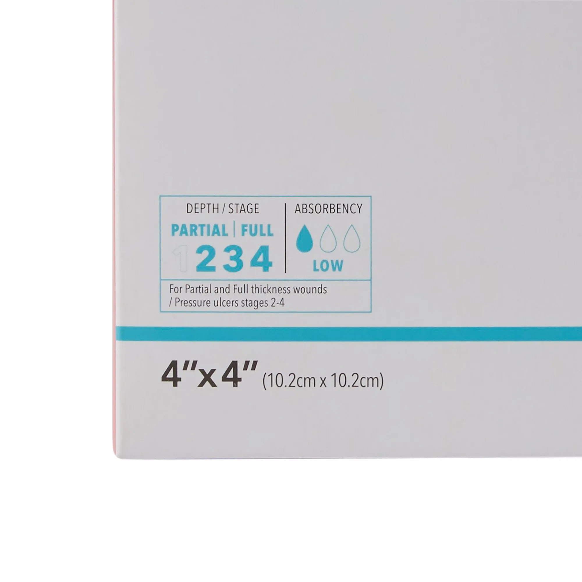 DermaFilm® Hydrocolloid Dressing, 4 x 4 Inch