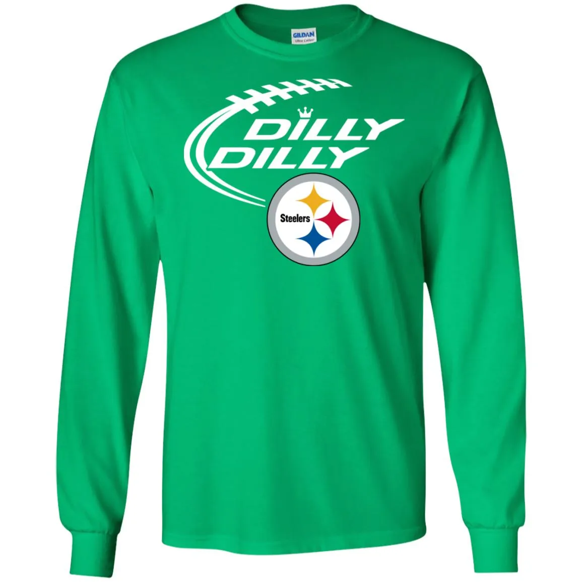 Dilly Dilly Pittsburgh Steelers Logo Nfl Football Men Long SLeeve Shirt