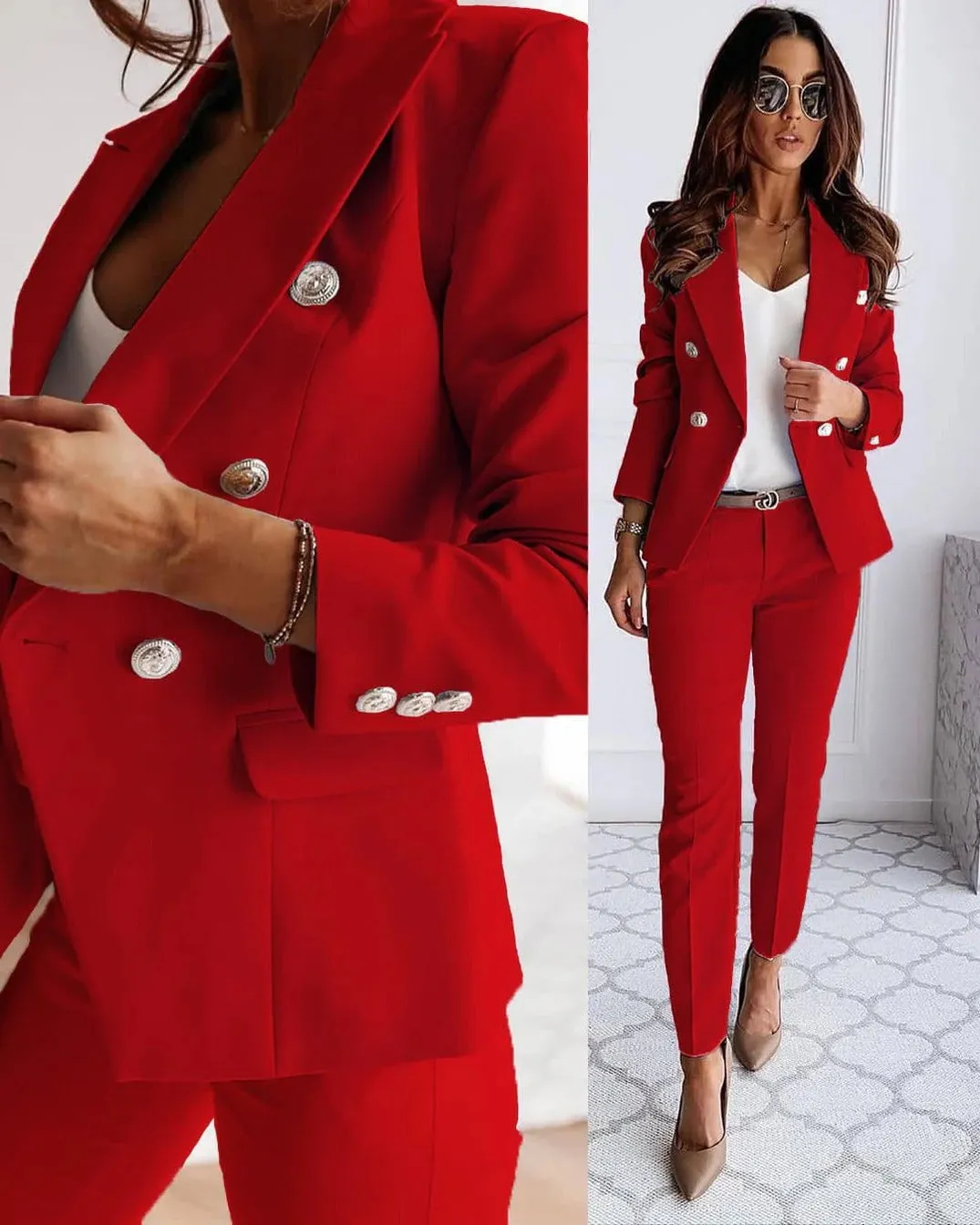 Elegant blazer set