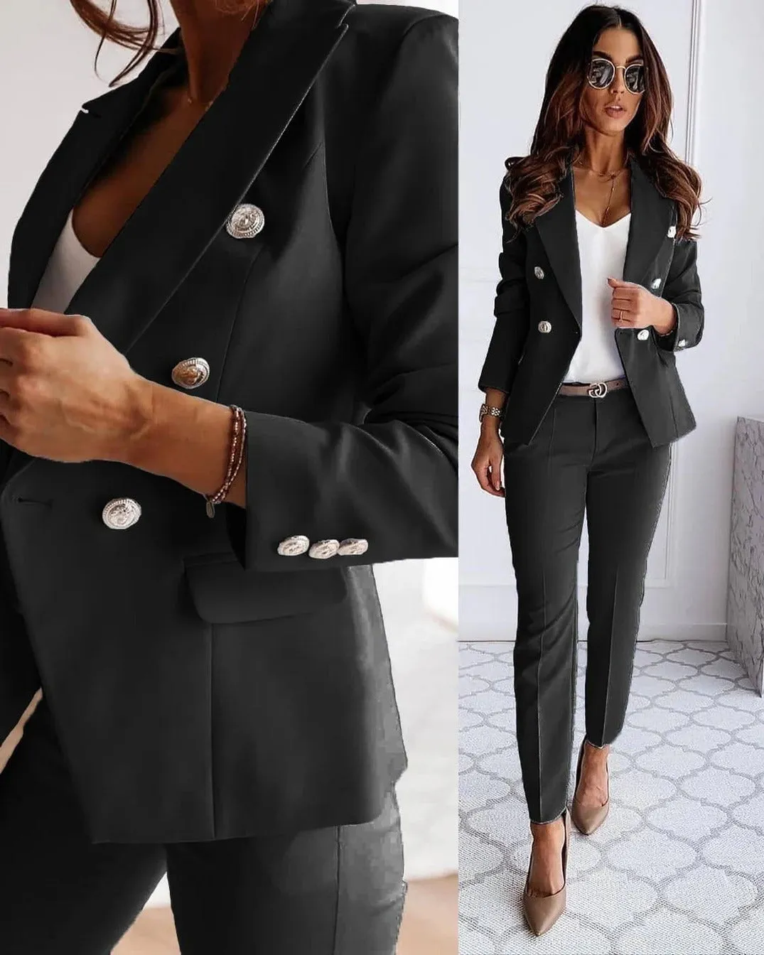 Elegant blazer set
