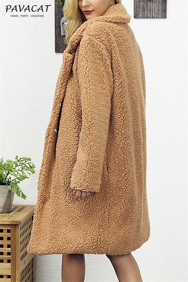 elveswallet Round the 70's World Wool Blend Coat