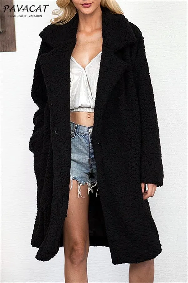 elveswallet Round the 70's World Wool Blend Coat