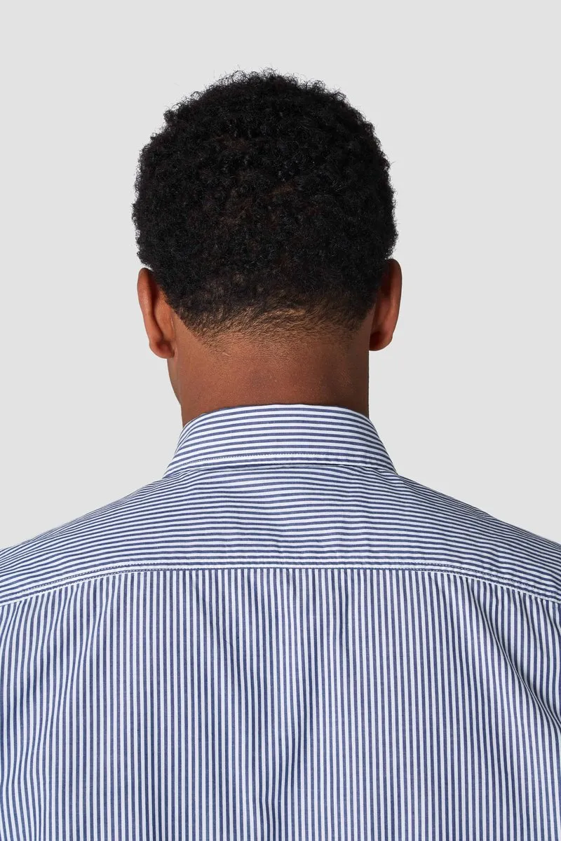 Enda navy Stripe Shirt