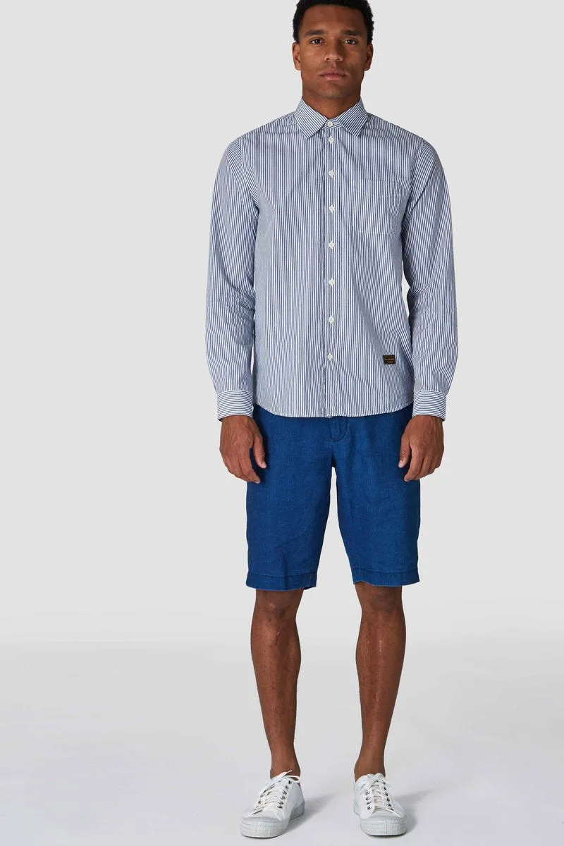Enda navy Stripe Shirt